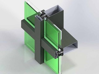 F50 Curtain Wall Reinforced Façade View System (Cover)