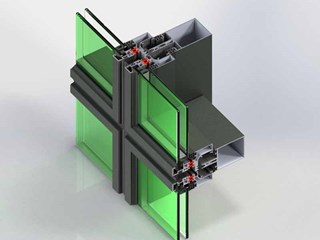 F50 Curtain Wall Silicone Cassette View System