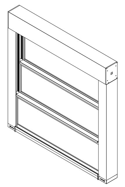 Guillotine window